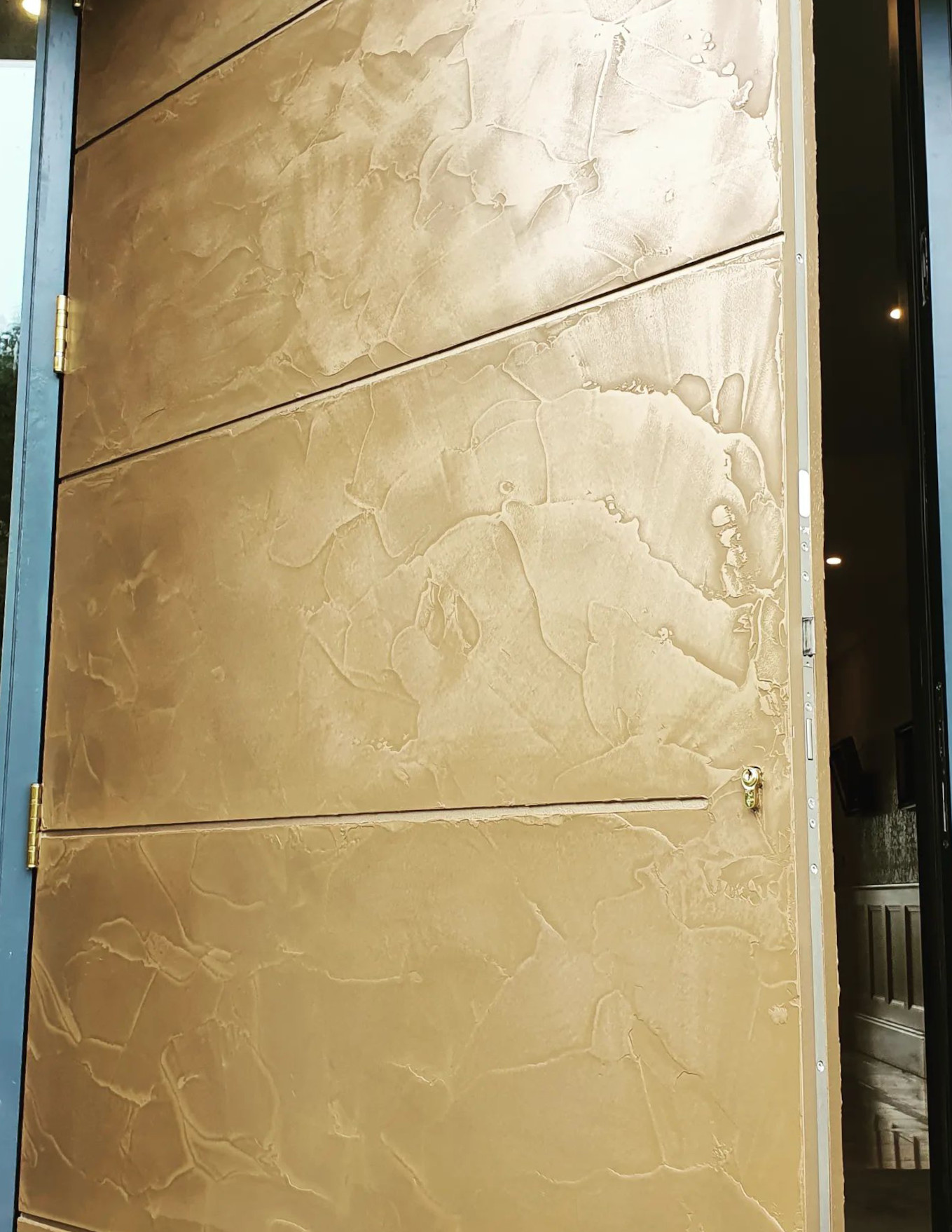 Private Residence Liquid Metal Door project