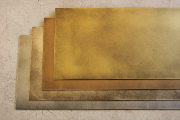 Corten rust effect applied to exterior surface in Ireland